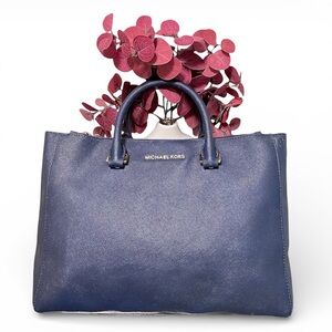 Michael Kors Navy Blue Tote